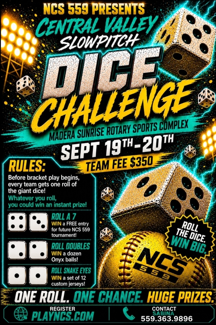 NCS 559- DICE CHALLENGE Logo