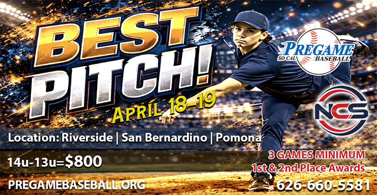 Pregame Baseball Logo