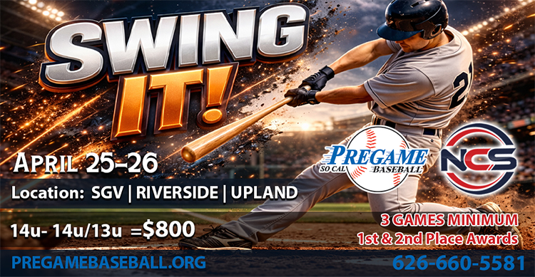 Pregame Baseball Logo