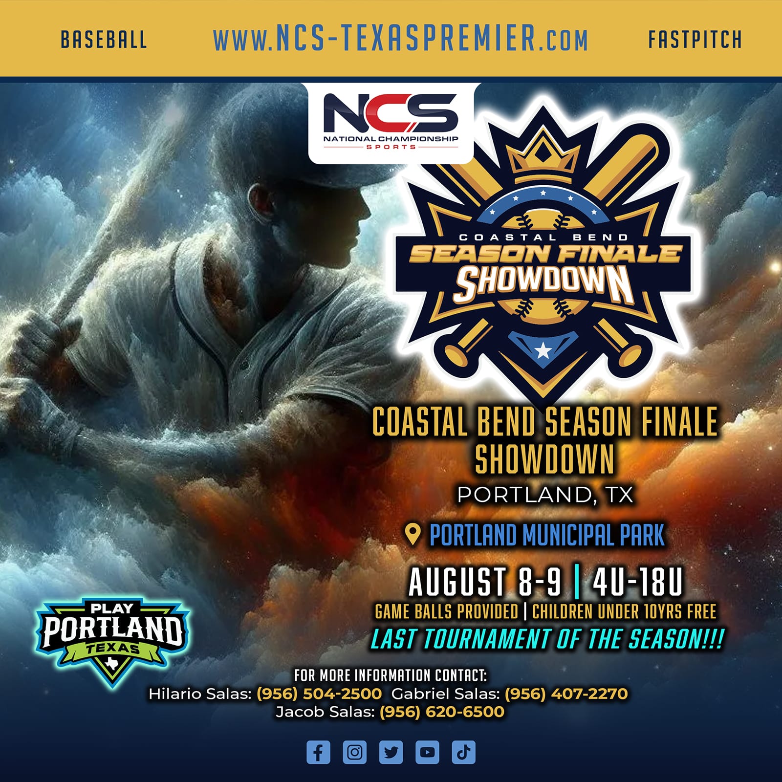 Coastal Bend 2026 Season Finale Showdown (Last Tournament of the 2026 Season) Logo