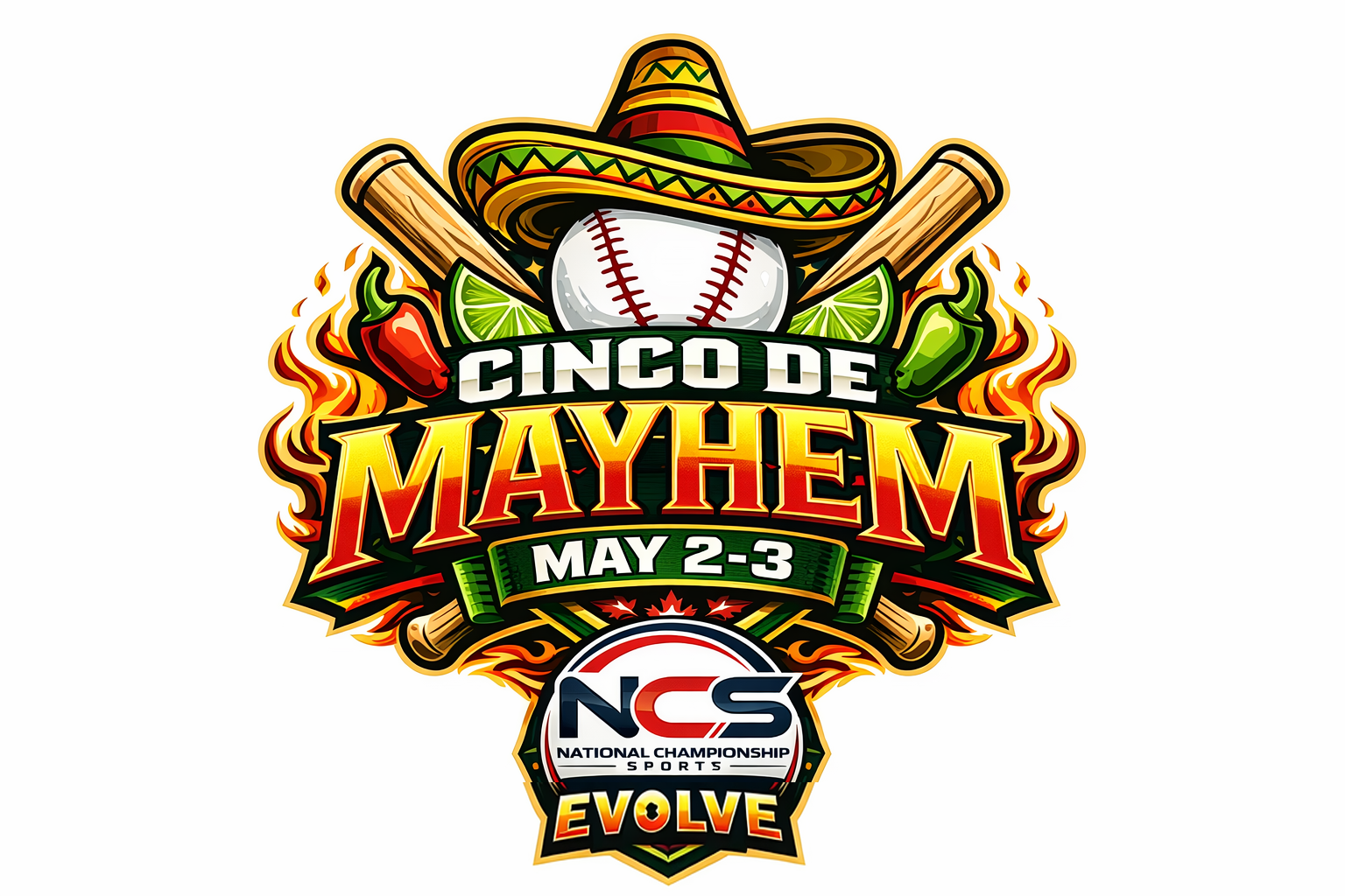 Cinco de Mayhem 2026 Logo