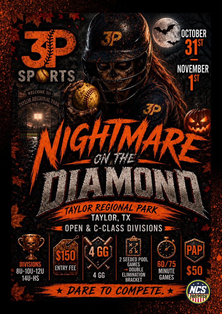 3P Sports - Nightmare on the Diamond Logo