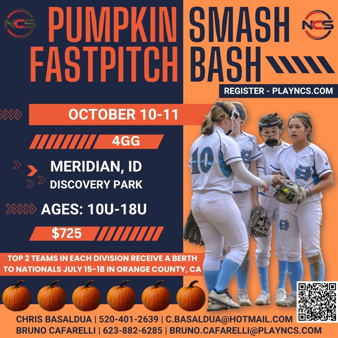 Pumpkin Smash Fastpitch Bash Logo