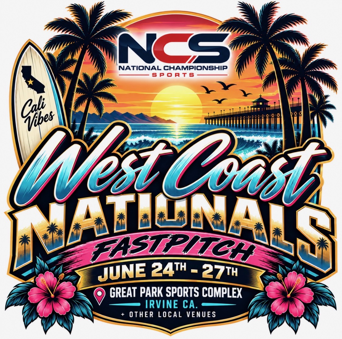 NCS West Coast Nationals Logo