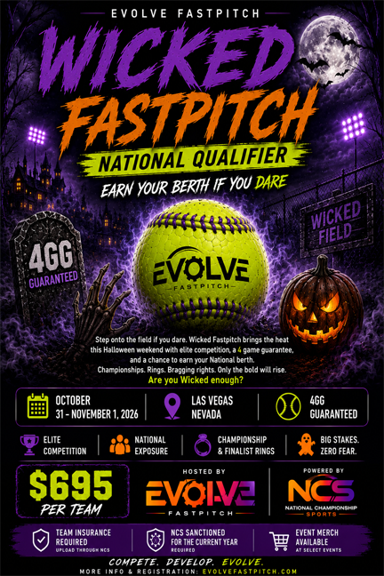 Wicked Fastpitch National Qualifier Logo