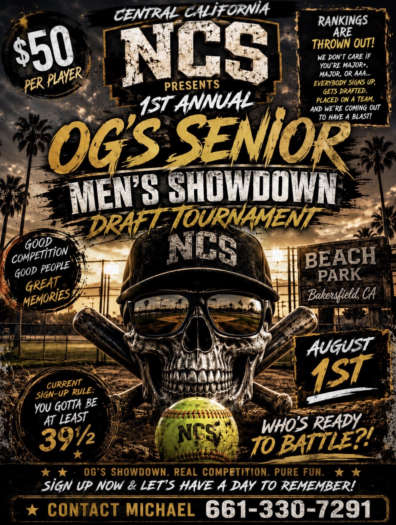 OG Senior Showdown DRAFT Logo