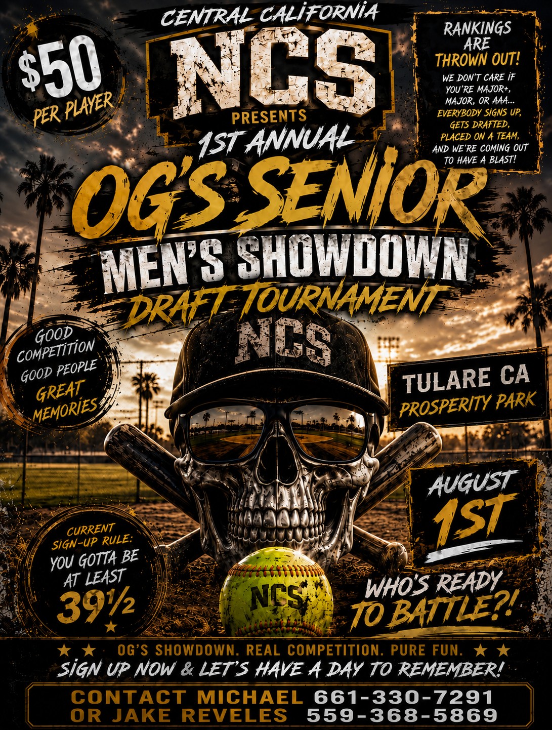 OG Senior Showdown DRAFT Logo