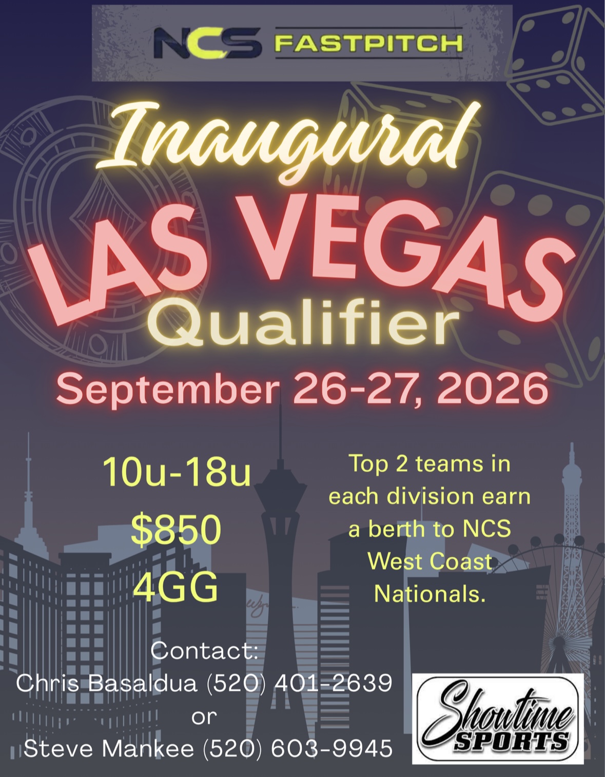 NCS Inaugural Las Vegas Qualifier Logo
