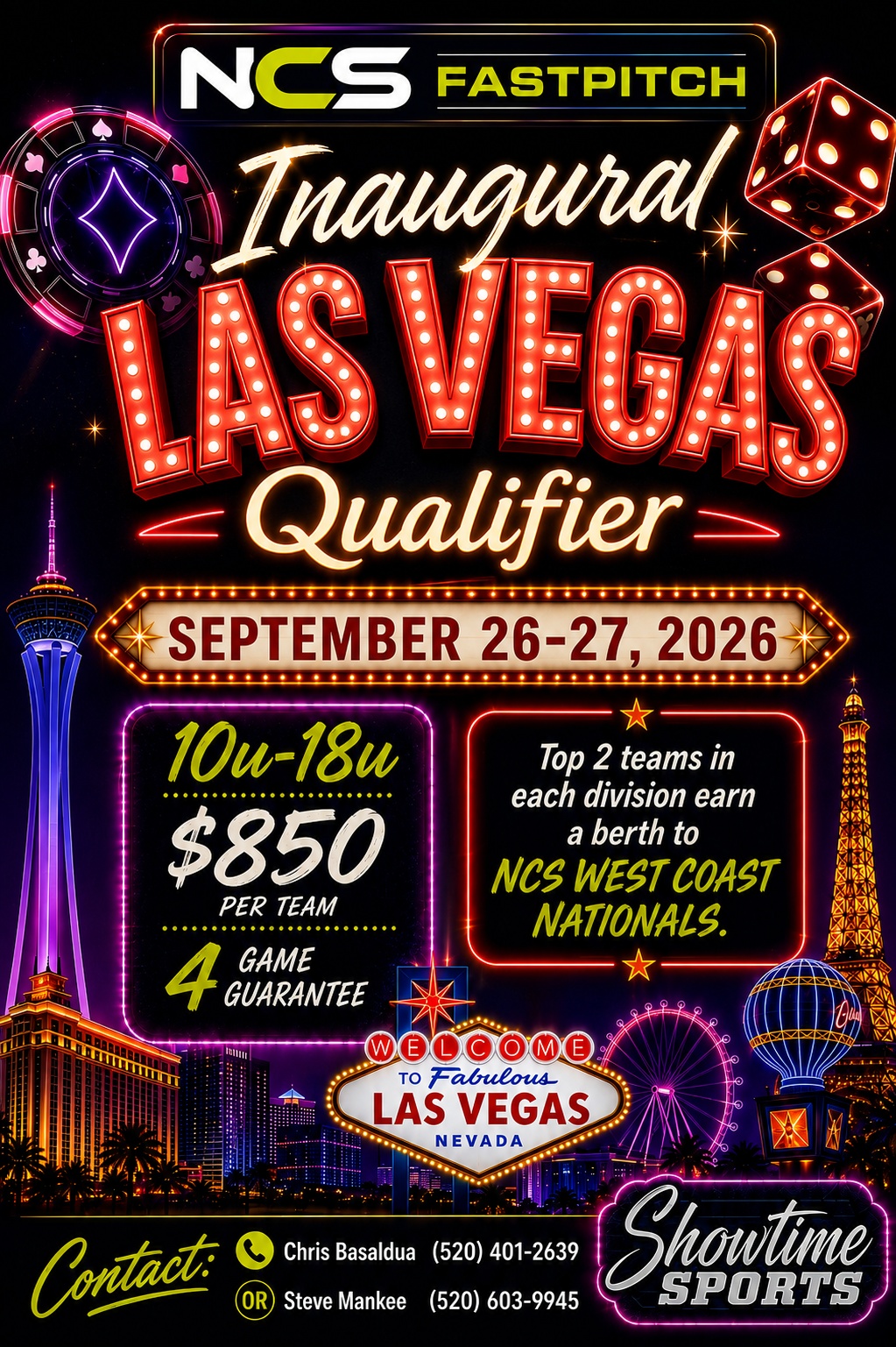 NCS Inaugural Las Vegas Qualifier Logo