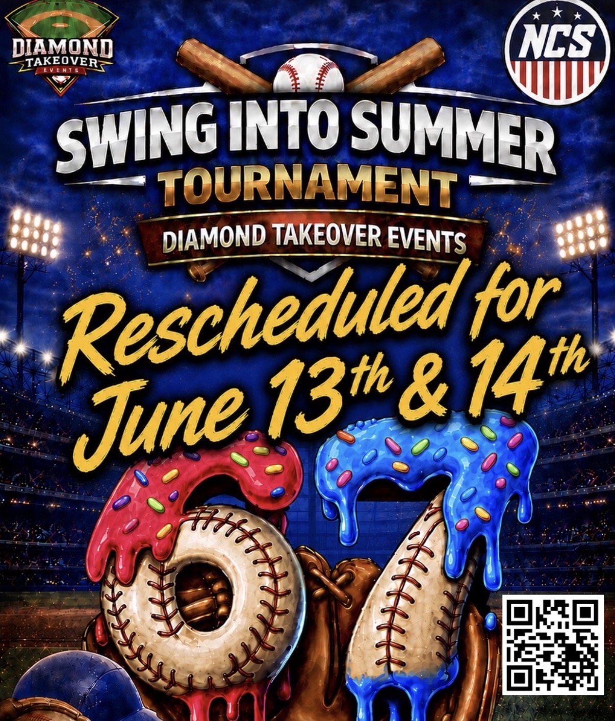 6/7 Swing Into Summer Tournament Series - Reschedule Logo