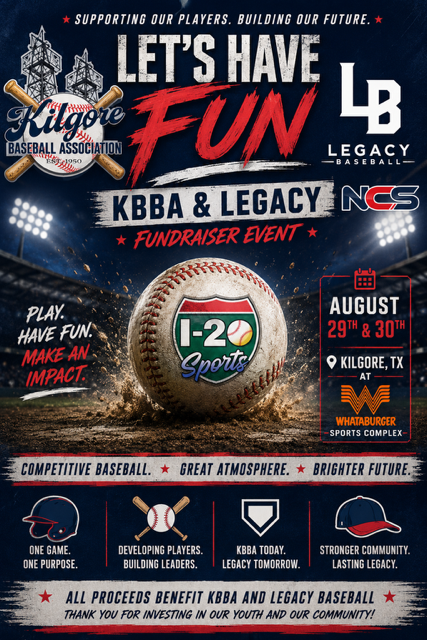 Let's Have FUN / KBBA & Legacy Fundraiser Event (NO PAP! / FREE UMPS!) Logo