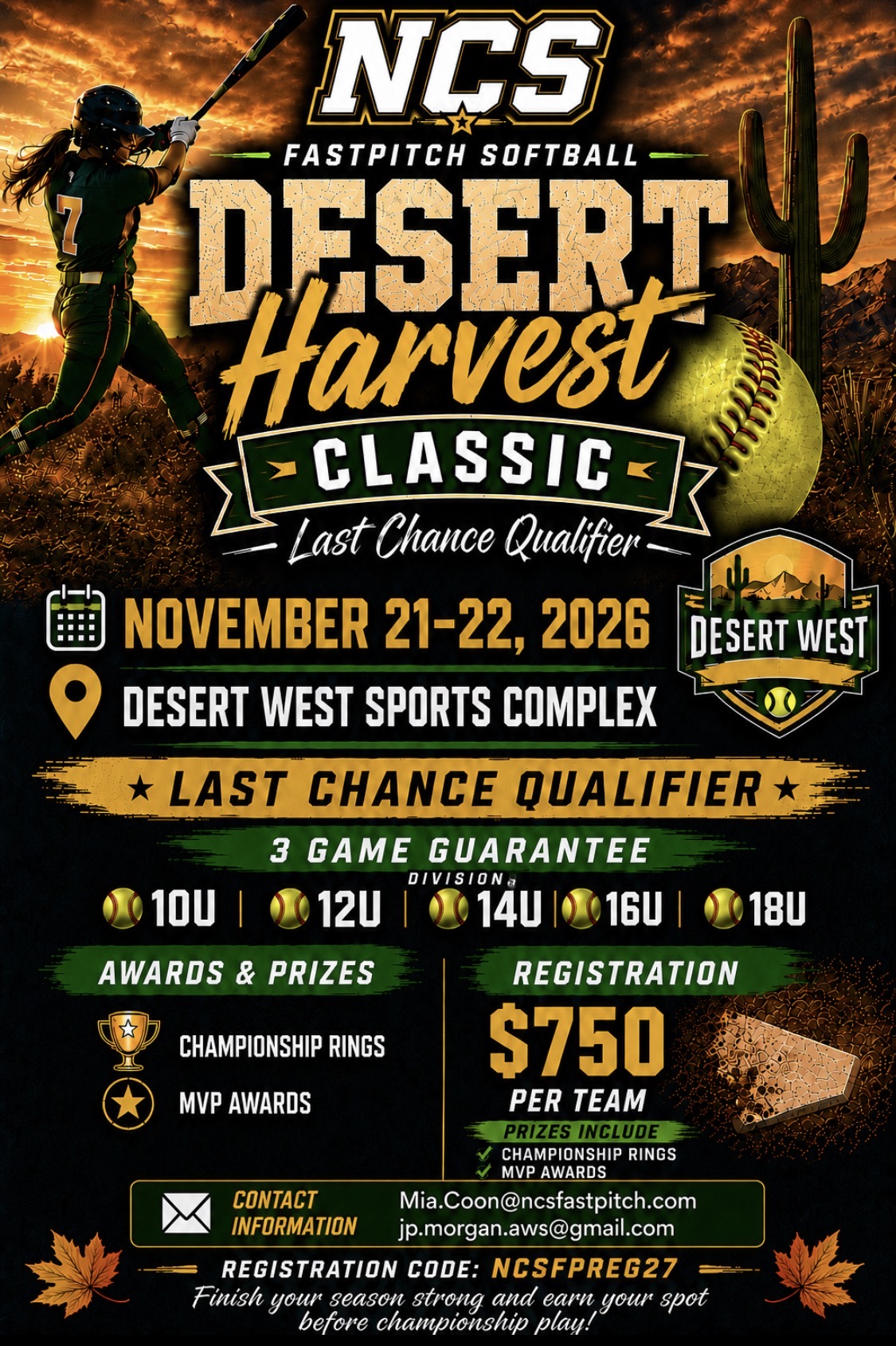 Desert Harvest Classic Logo