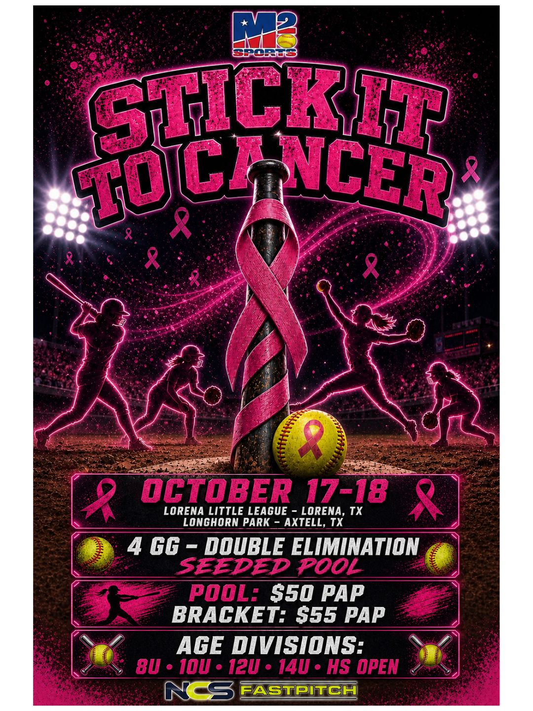MM SPORTS - Stick it to Cancer Logo