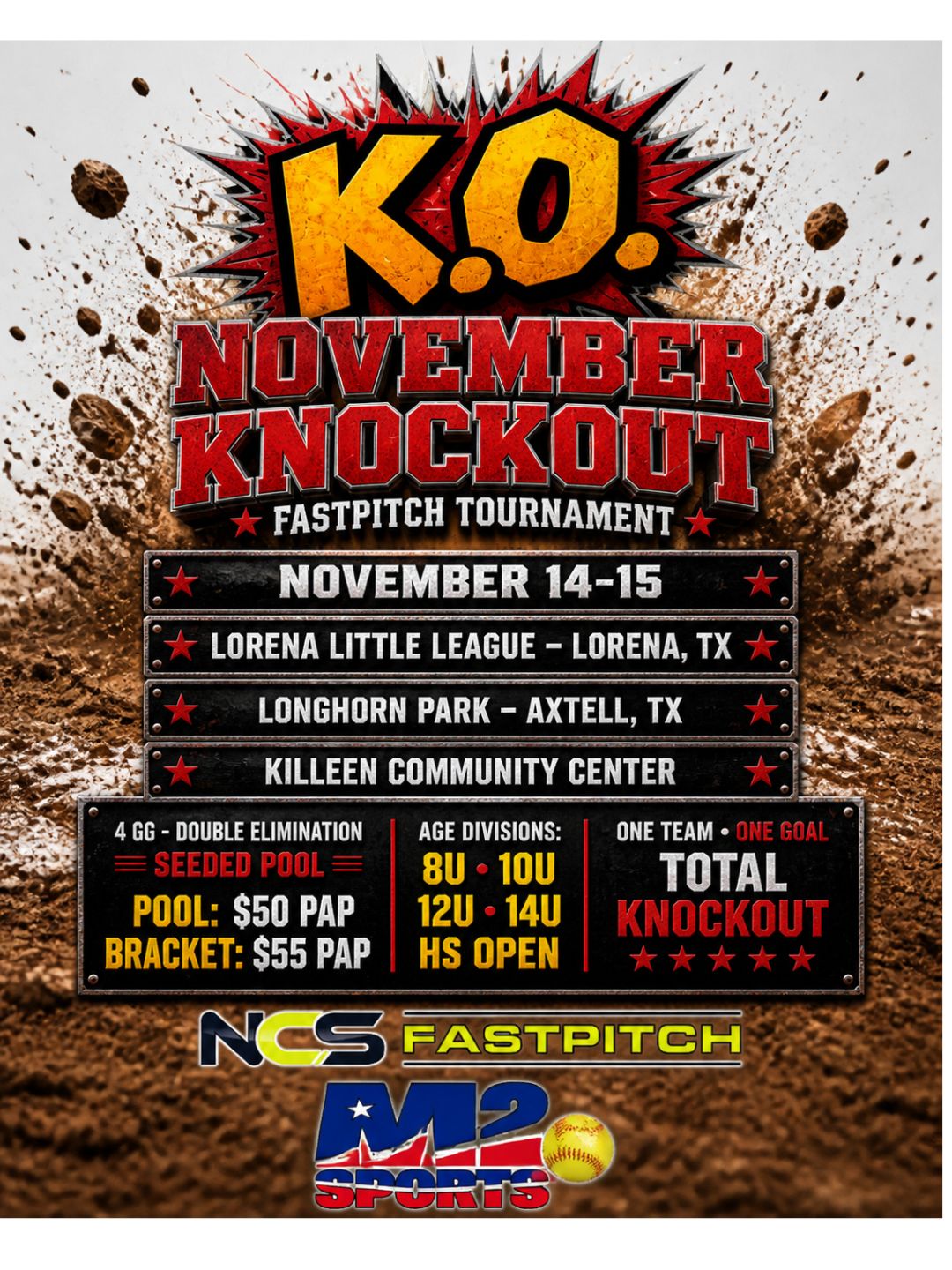 MM SPORTS - November Knockout Logo