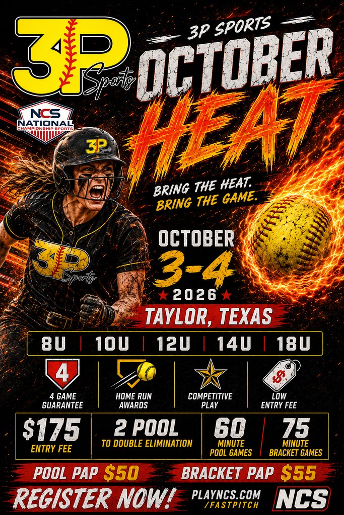 3P Sports - October Heat Logo