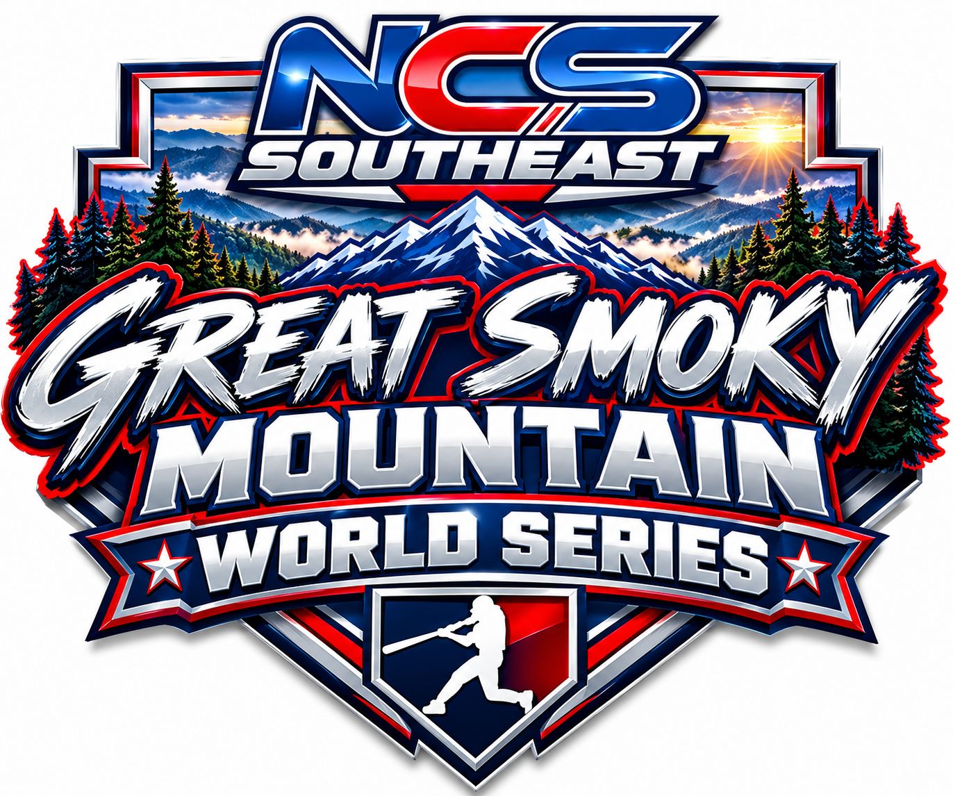 2027 NCS Southeast Great Smoky Mountains World Series Logo