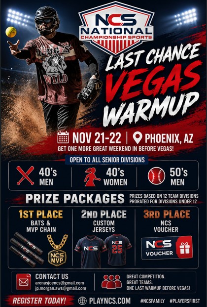 NCS SENIORS  - LAST CHANCE VEGAS WARMUP Logo
