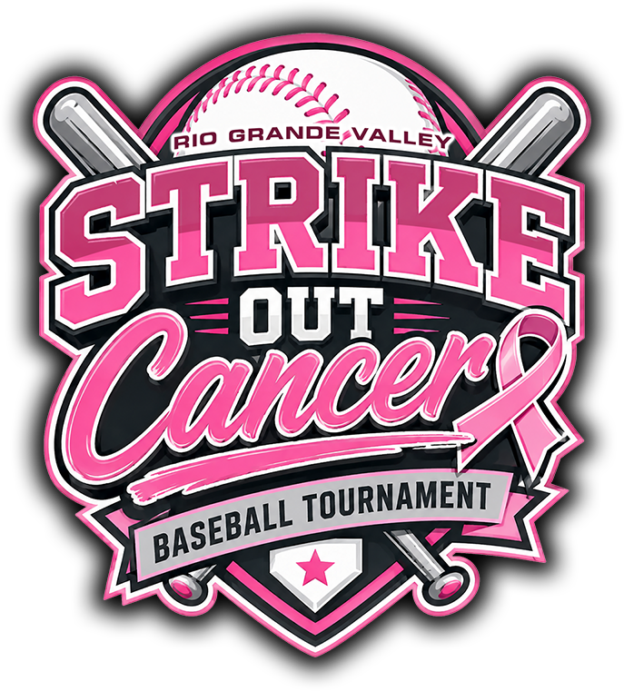 RIO GRANDE VALLEY STRIKE OUT CANCER Logo