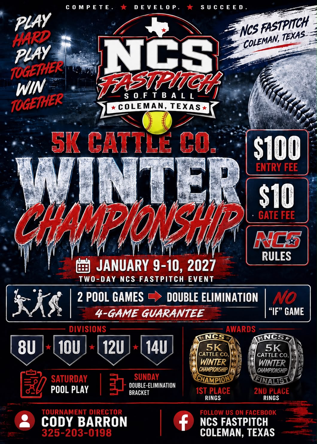 5k Cattle Co. Winter Championship Logo