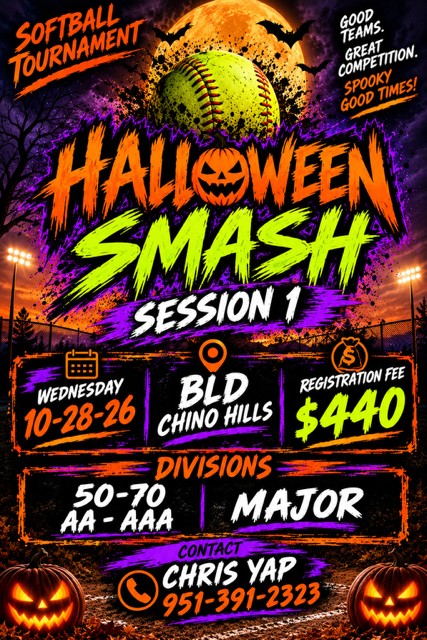 Halloween Smash Session 1 Logo