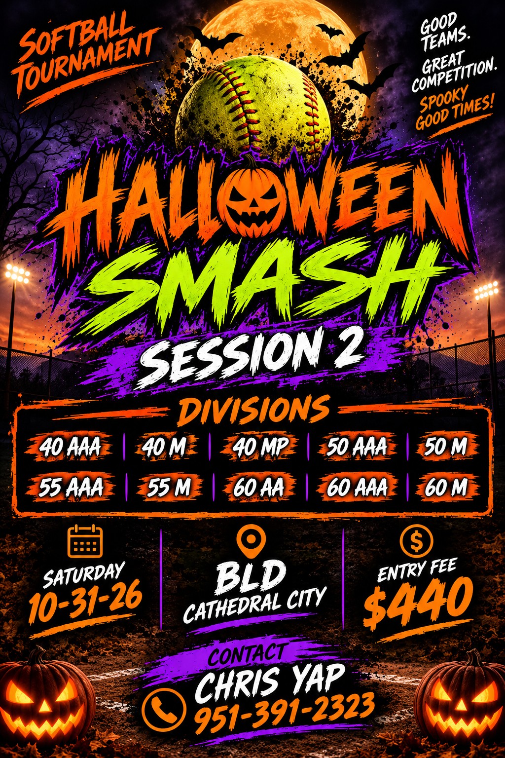 Halloween Smash Session 2 Logo