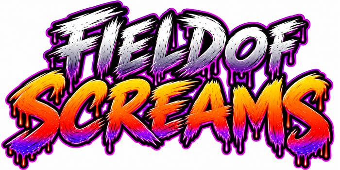 Field of Screams - WEST COVINA BLD ONLY - FREE BIRTH TO WORLD SERIES 2027 PUERTO RICO OR MEXICO Logo