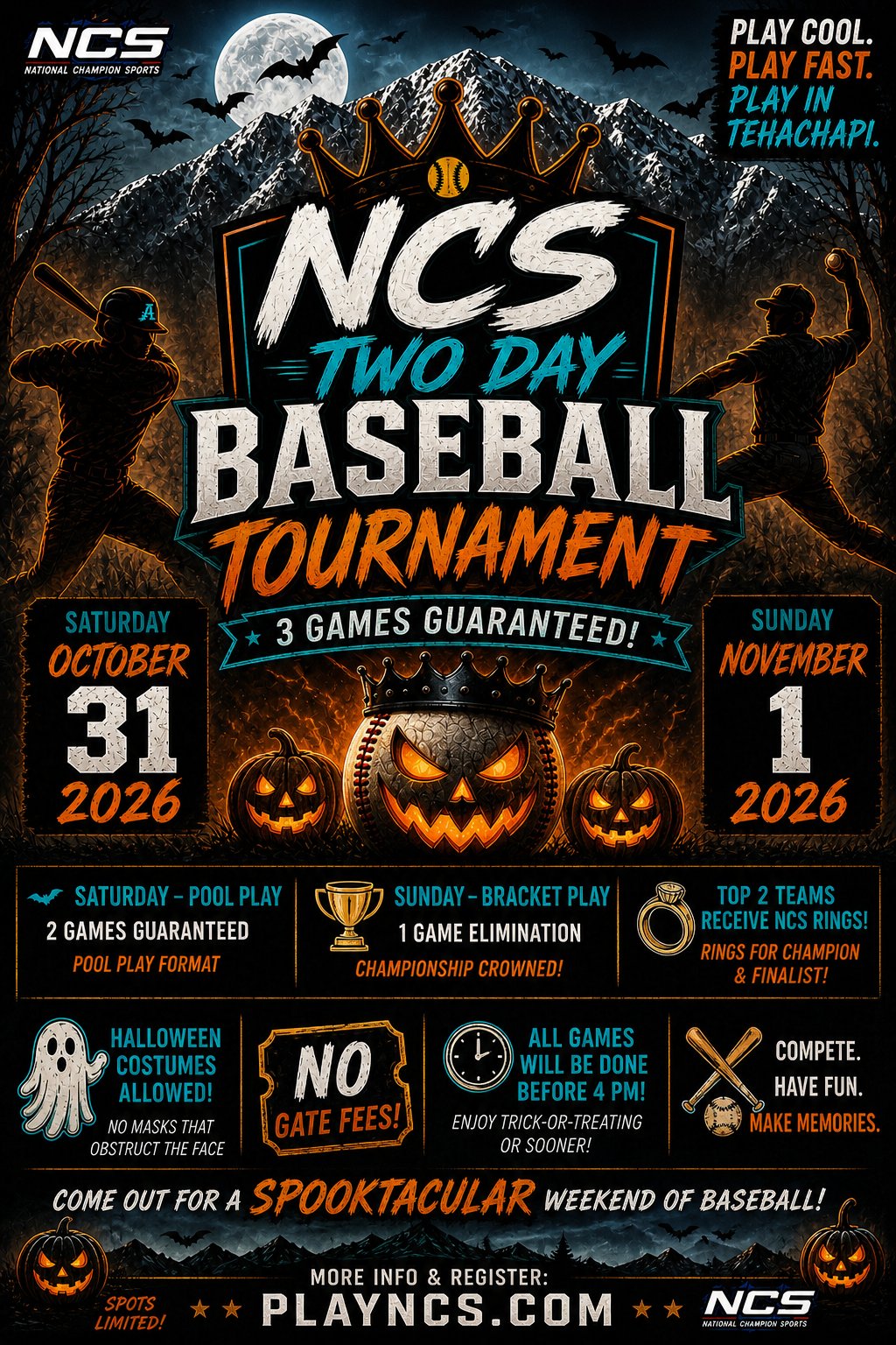 King of the Mountain Halloween Bash Logo
