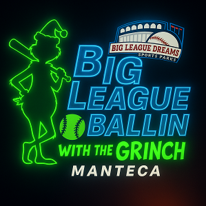 BIG LEAGUE BALLIN' - WITH THE GRINCH Logo