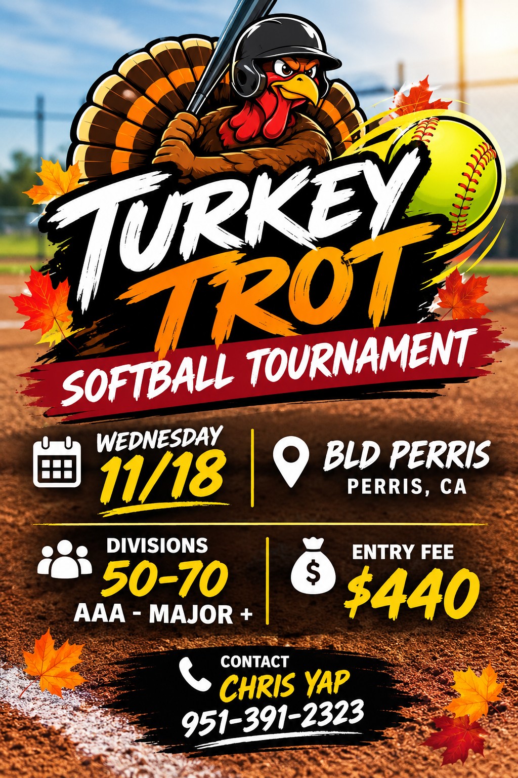 Turkey Trot tuneup for Worlds Logo