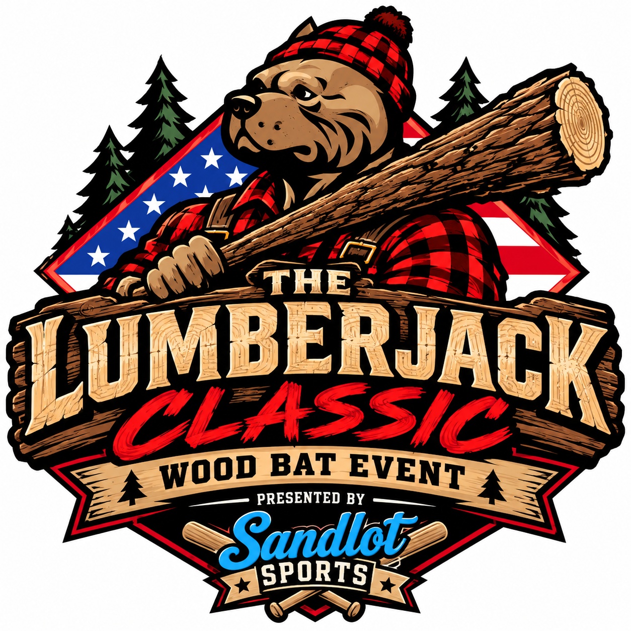 Sandlot Sports Lumberjack Classic (Wood Bat) Logo