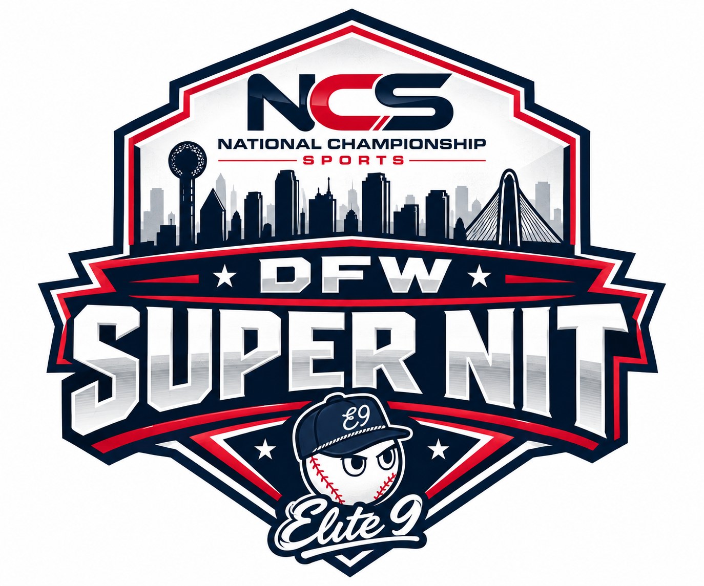 ELITE 9 NCS DFW SUPER NIT Logo