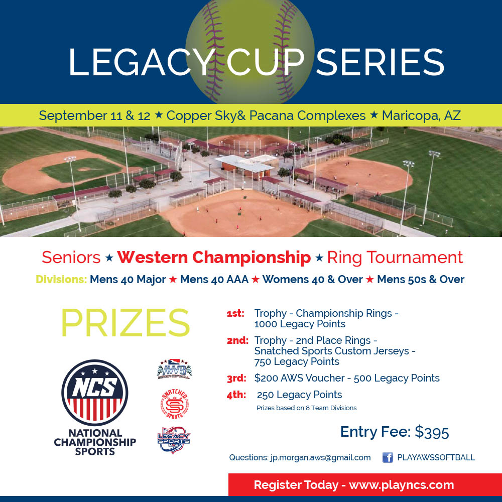 Legacy Cup Series - Seniors - Western Championship - Rings Logo