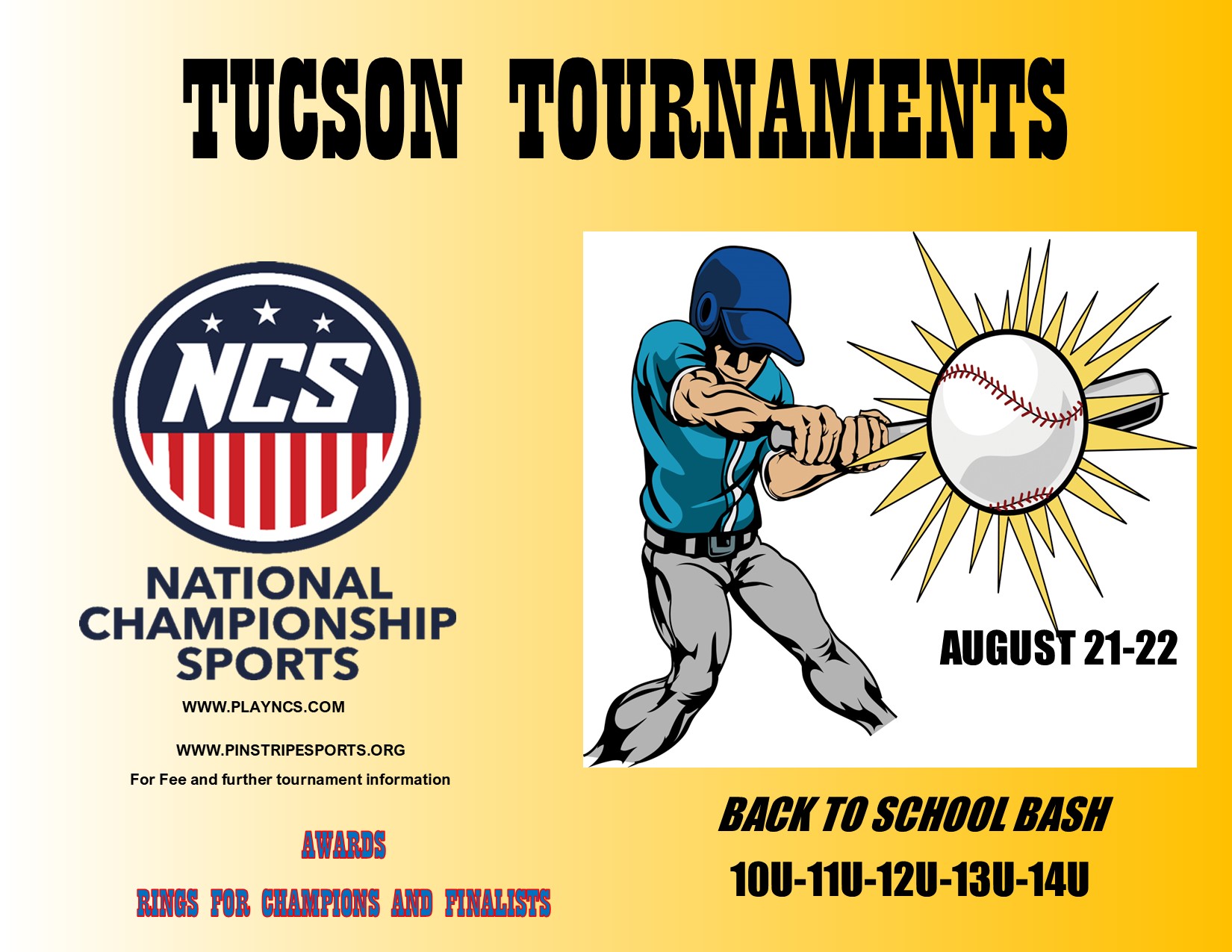 National Championship Sports Baseball Upcoming Events