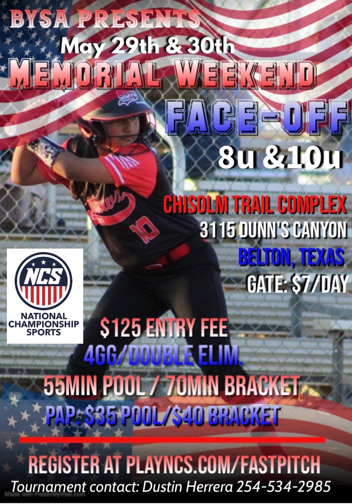 BYSA Memorial Weekend Face-Off ****SUNDAY ONLY**** Logo