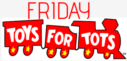 Friday Night TOYS-4-TOTS @ The CREEKS! Logo