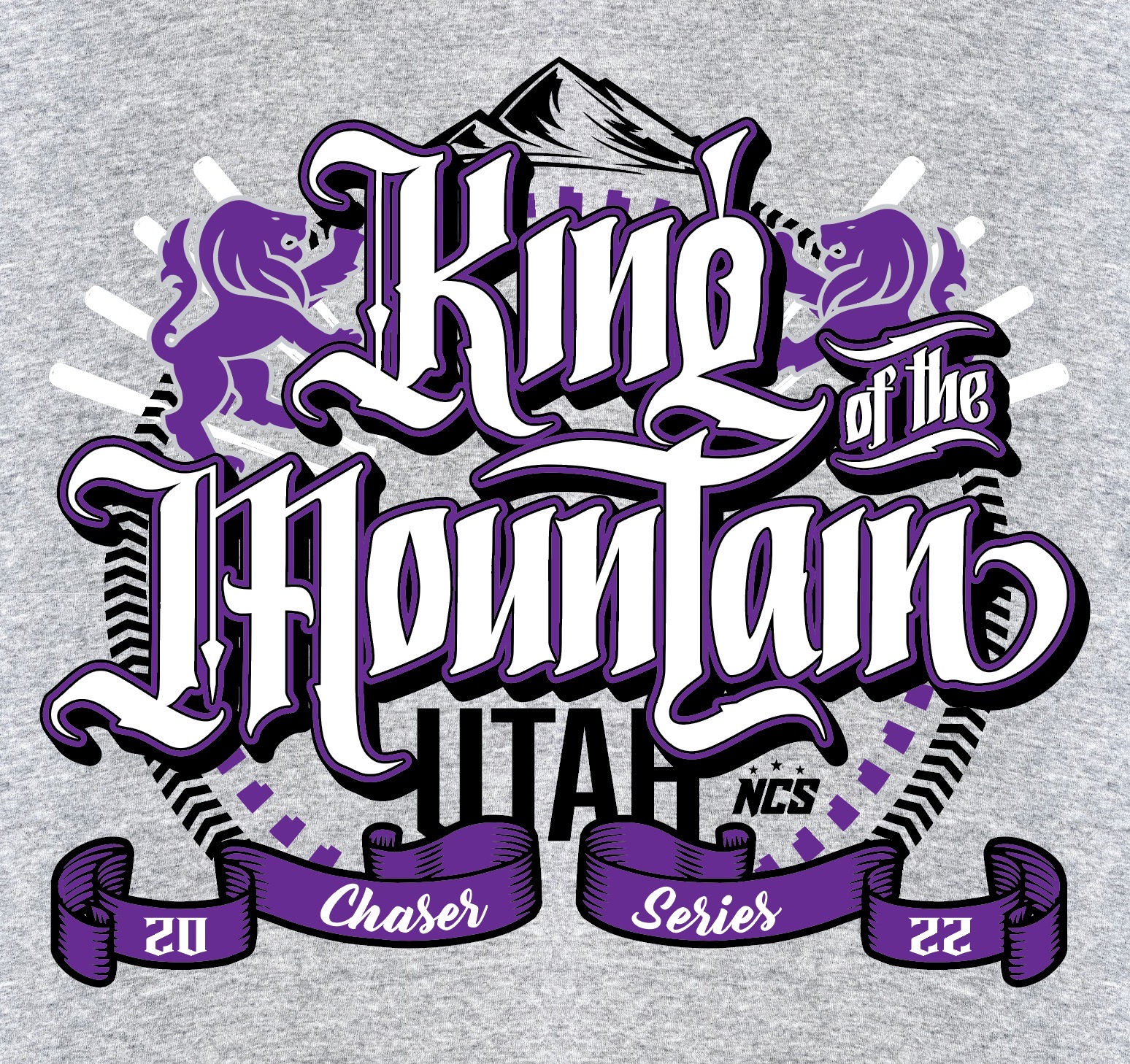 KING OF THE MOUNTAIN **CHASER SERIES 5-STATE MENS** Logo