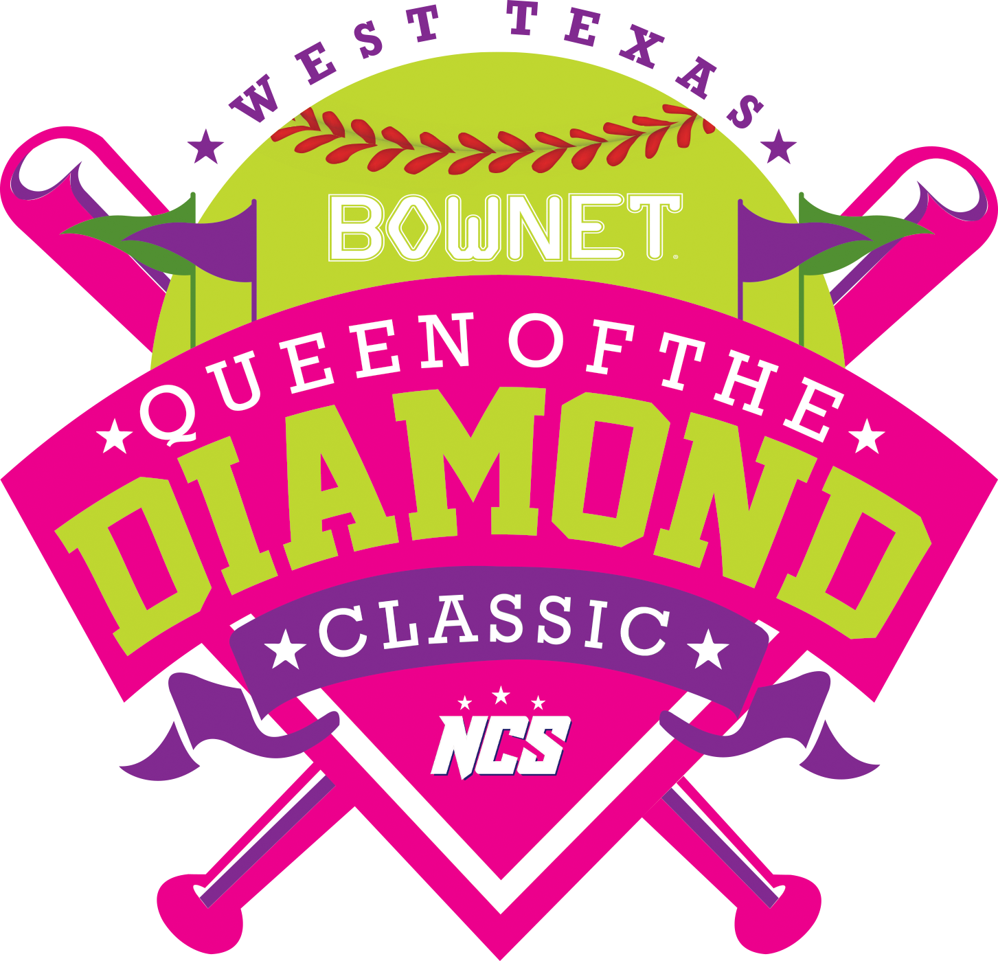 West Texas Bownet Queen of the Diamond Classic Logo