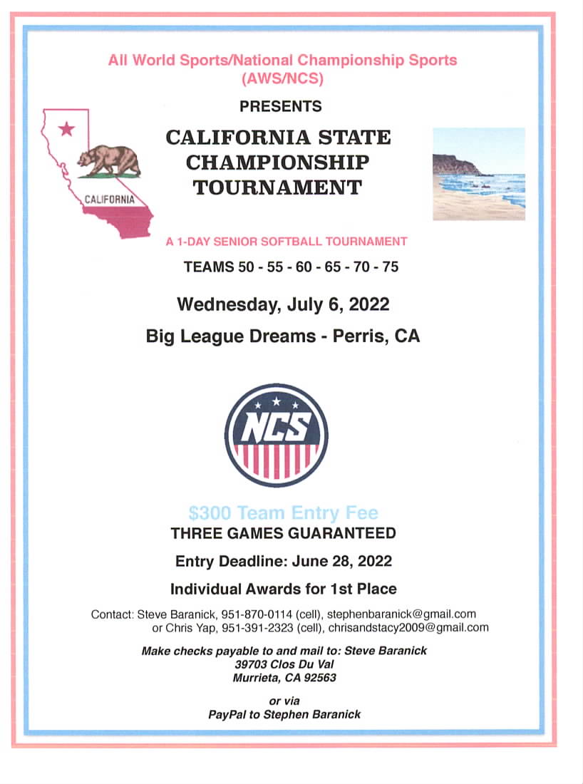 California State Championship Tournament Logo