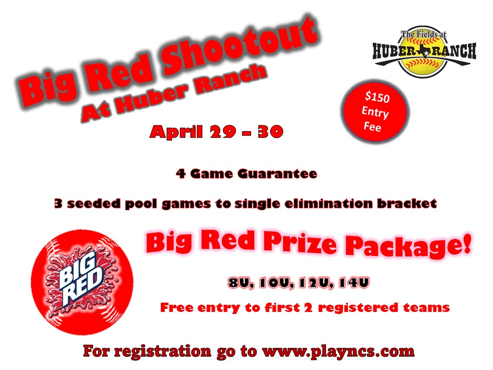 Big Red Shootout at Huber Ranch Logo