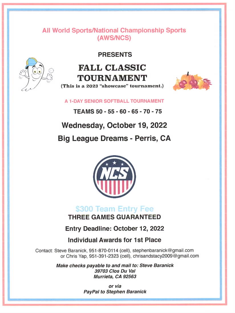 Fall Classic Tournament Logo