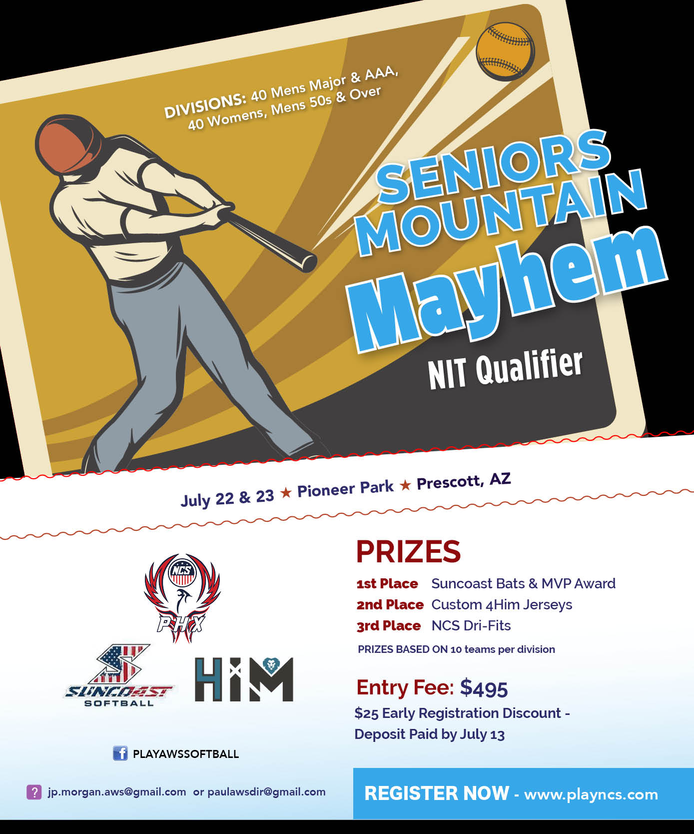 Mountain Mayhem - Seniors - NIT Qualifier Logo