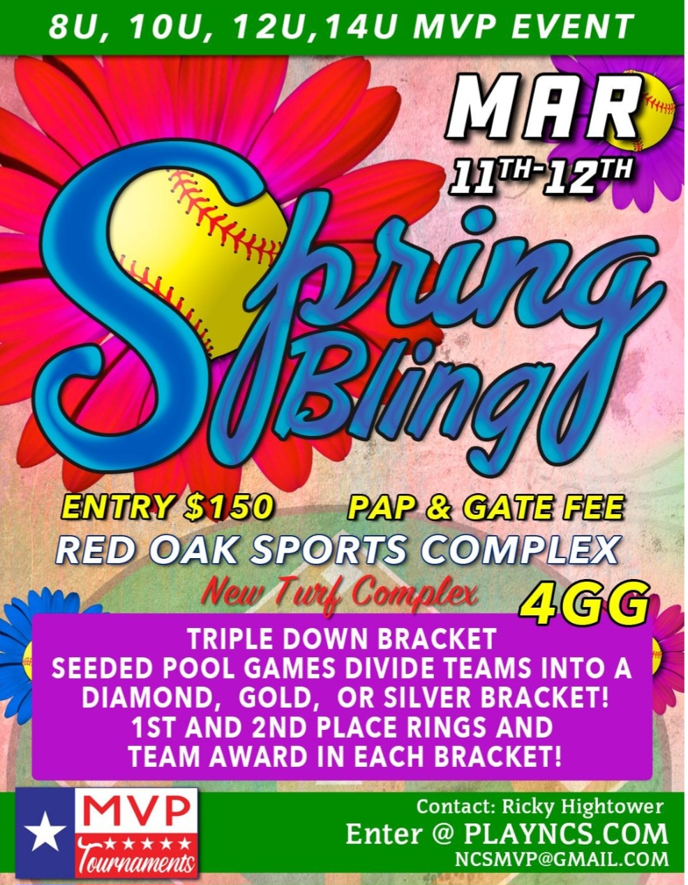 NCS SPRING BLING MVP EVENT Logo