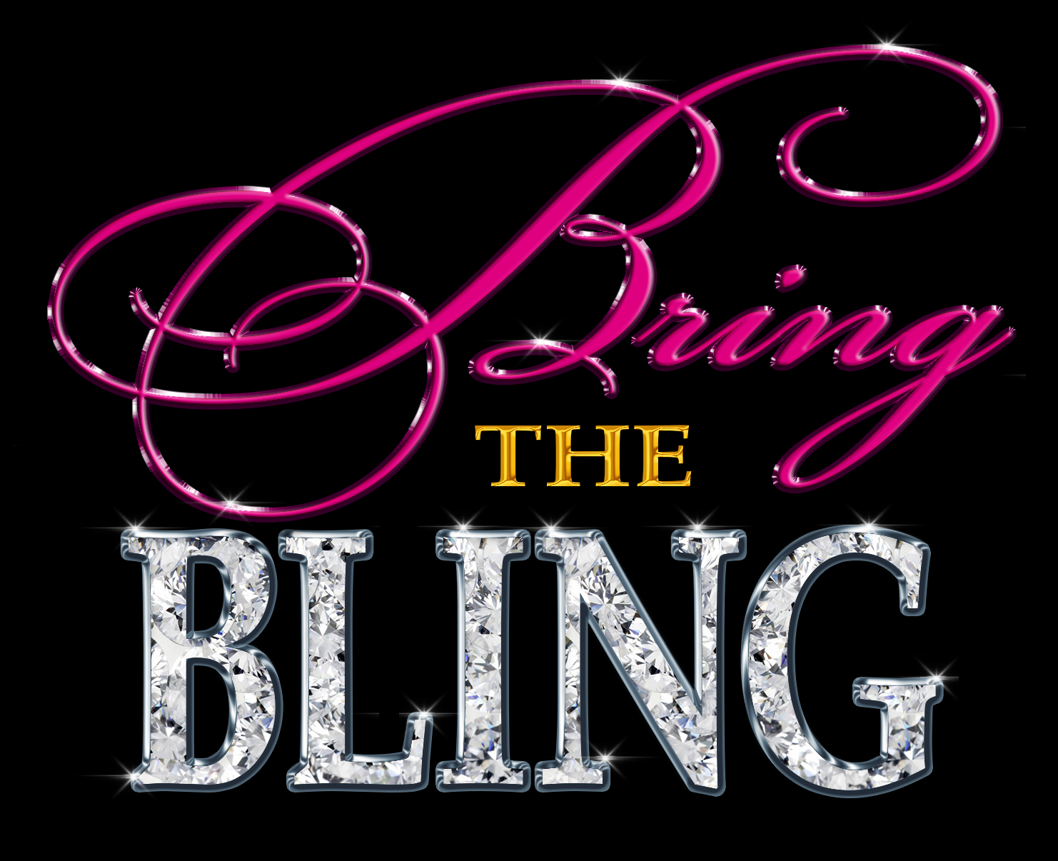 BRING THE BLING Kick Off Logo