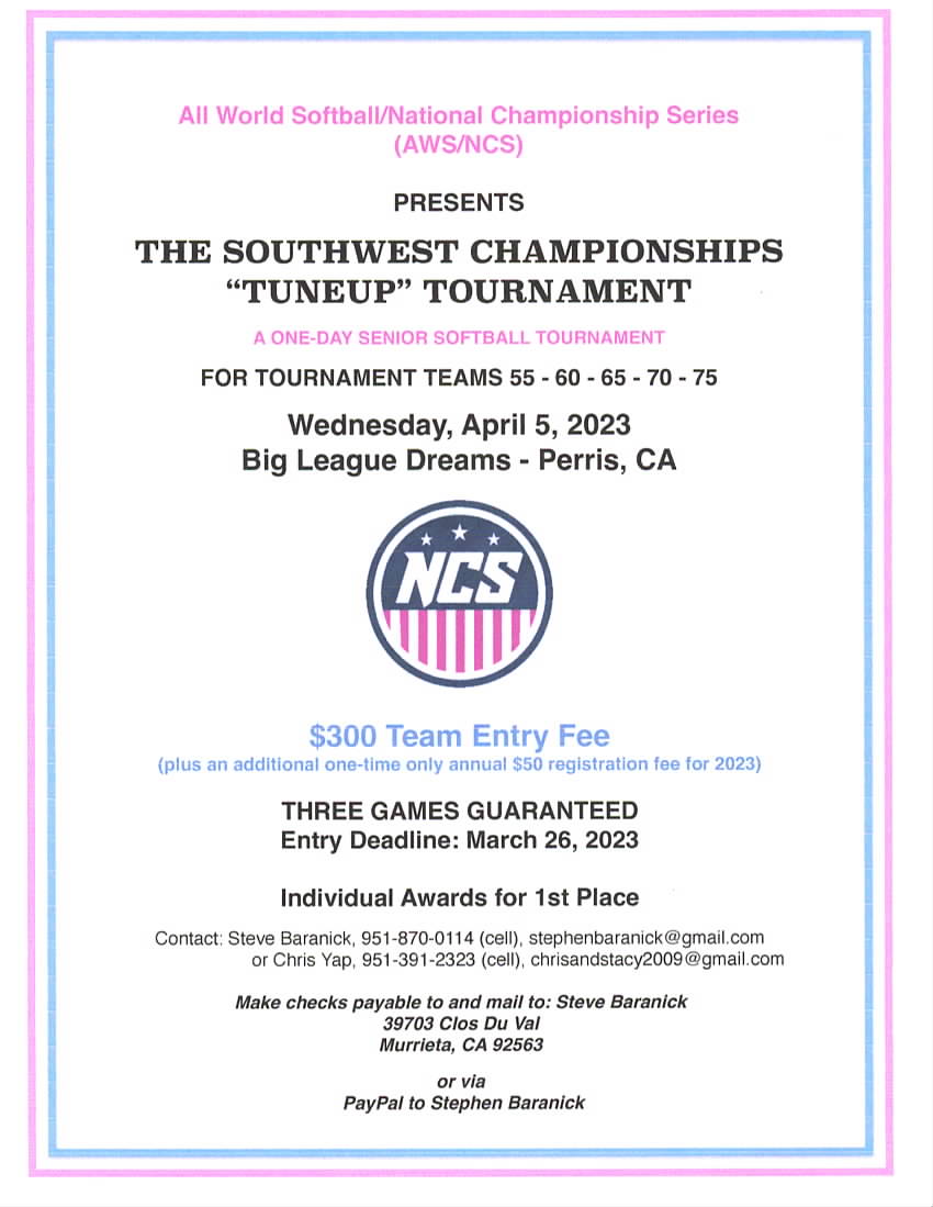 Southwest Championships "Tuneup" Logo