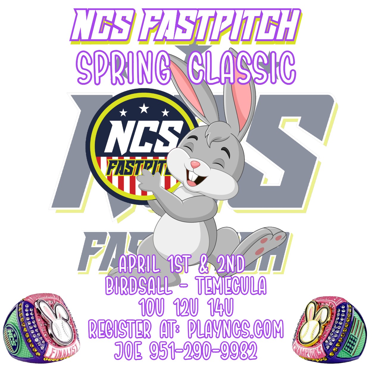 NCS FASTPITCH Spring Classic "1-Day Tournament" Logo
