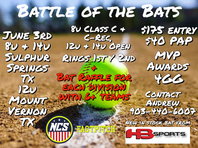 Battle Of The Bats ~1 Day Event Logo