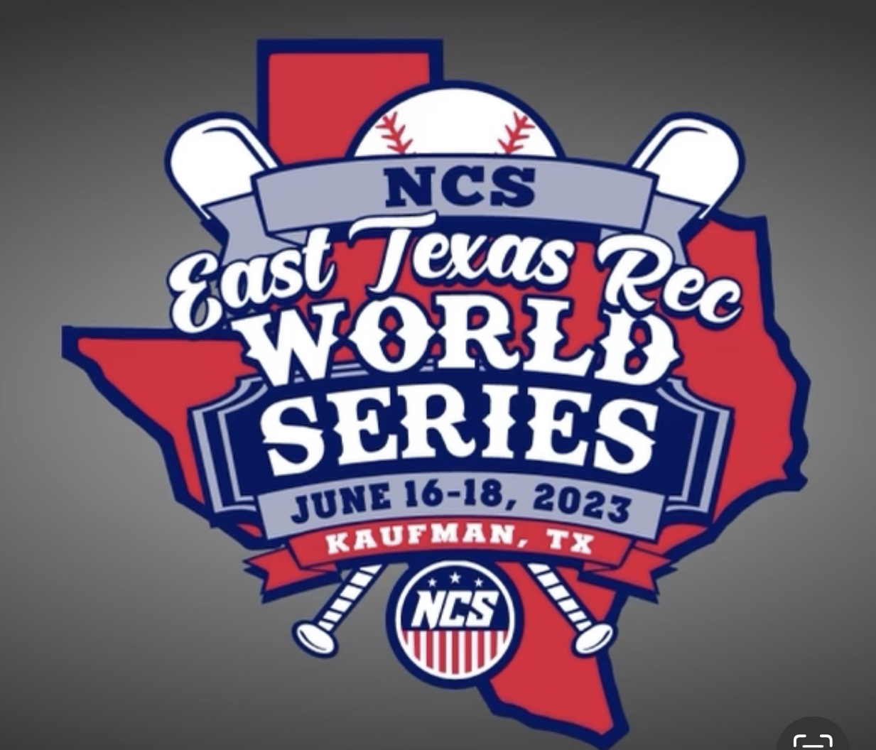 EAST TEXAS REC WORLD SERIES WEEK II Logo