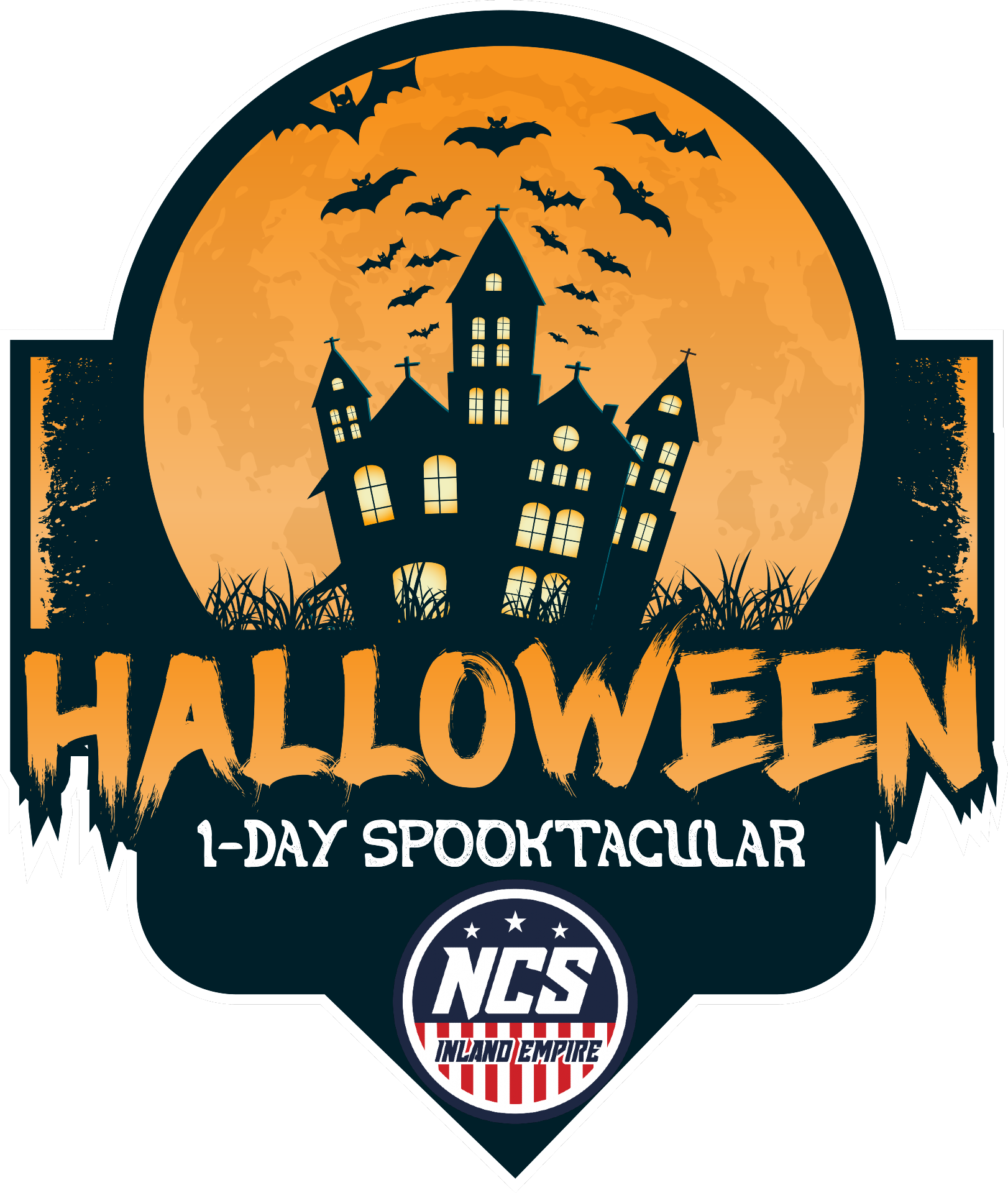 1-DAY NCS Spooktacular WEAR COSTUMES / TRICK OR TREAT! Logo
