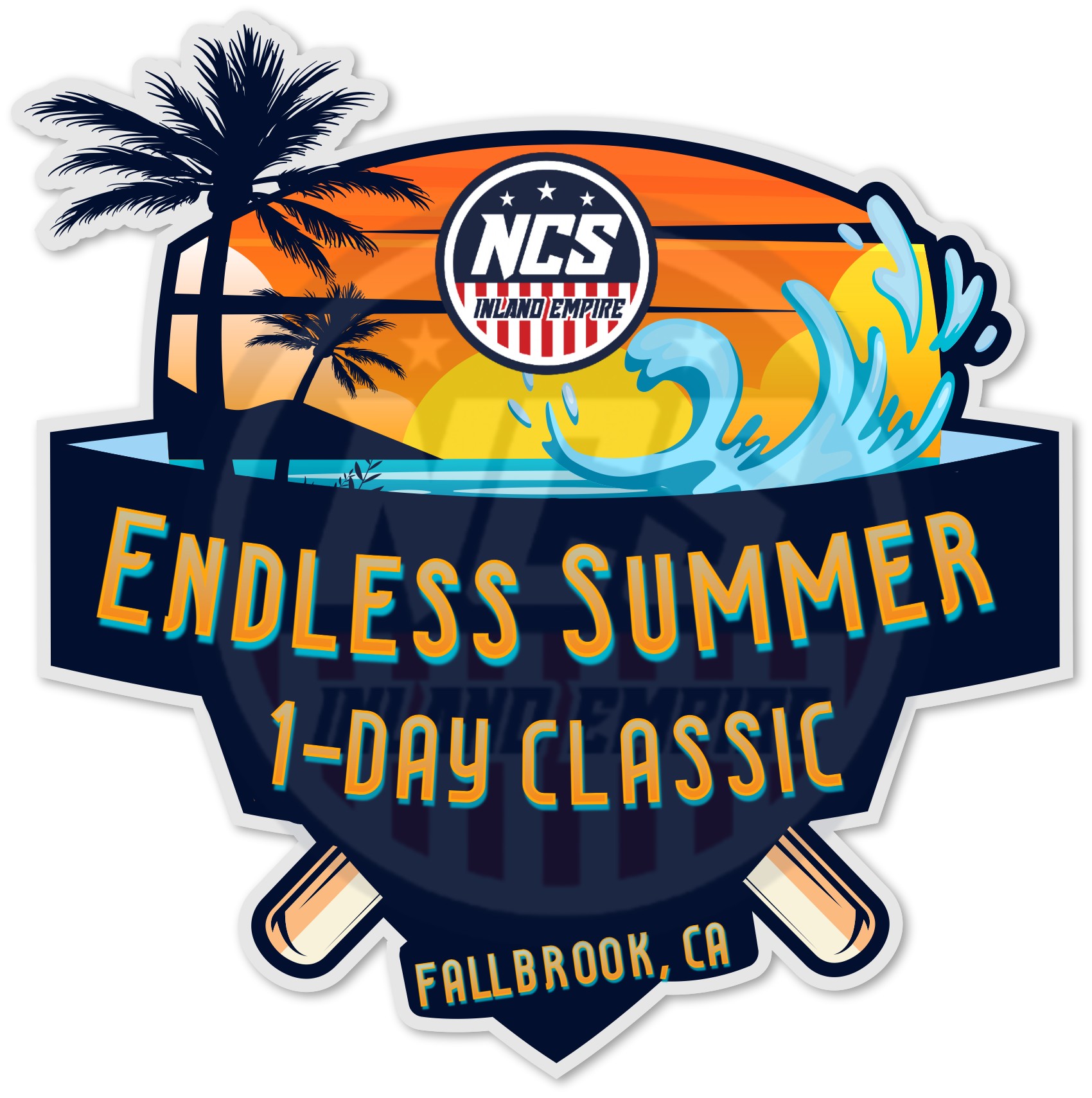 NCS INLAND EMPIRE 1-DAY Endless Summer Classic Logo