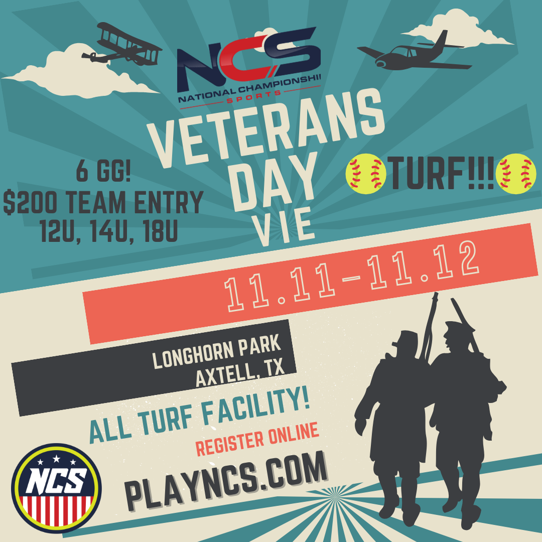 Veterans Day Vie - TURF - WILL NOT RAIN OUT Logo